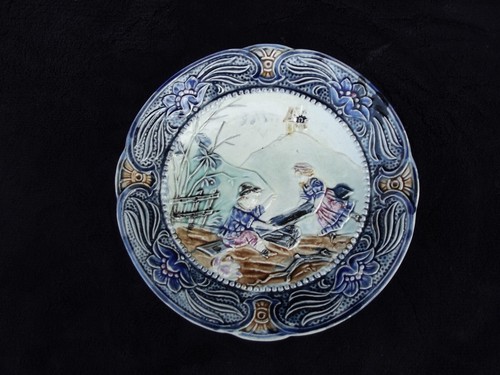 Assiette barbotine enfants - en,