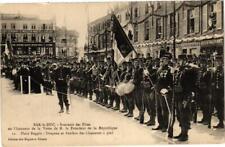 CPA Bar le Duc-Place Reggio-Drapeau et Fanfare des Chasseurs á pied (232600)