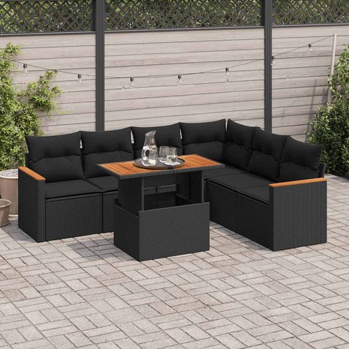Salon jardin avec - jardin, coussins