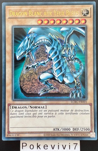 Carte dragon blanc - carte, yu-gi-oh!