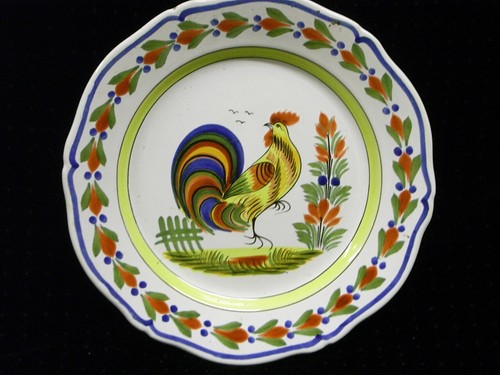 Ancienne assiette faïence - ancienne,