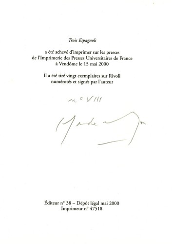 Claude esteban trois - claude,