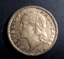 5 FRANCS LAVRILLIER Bronze-Alu 1938