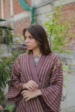 Pure Soie Midi Kimono Robe