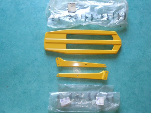 Porte bagage jaune avec