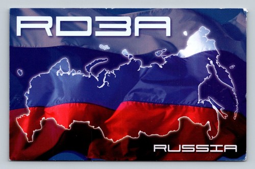 Ham radio qsl rd3a - radio,