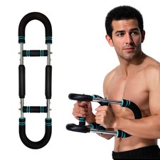 Haltère de flexion réglable Power Twister avec double ressort en forme de U -...