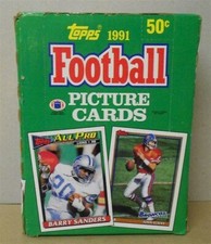 1991 Topps Football Cards