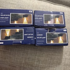 Solar Patio Step Light Four