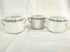 3 Petits Pots A Crème Anciens