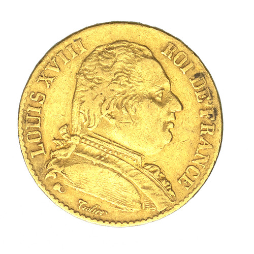 Louis xviii francs - louis,