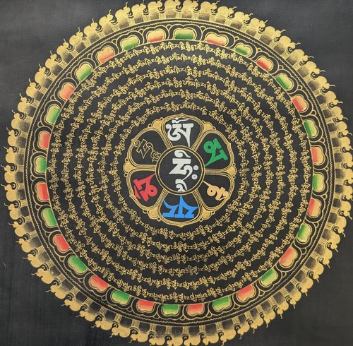 Tibet thangka peinture mandala - tibet,