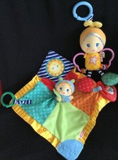 DOUDOU PLAT + PELUCHE ACTIVITES LUXI ** PLAYSKOOL