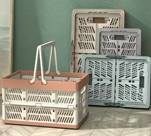 Boîte rangement pliable - rangement, avec