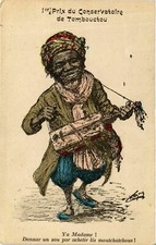 CPA AK ALGERIA Musician - 'er Prix du Conservatoire de Tombouctou (856325)