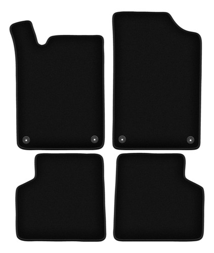 Tapis velours noir citroen - velours,
