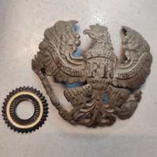 WW1 Lot d'un casque à pointe Pickelhaube Prussien Modèle 1915