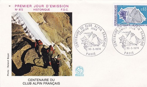 France 1974 fdc club - 1974,