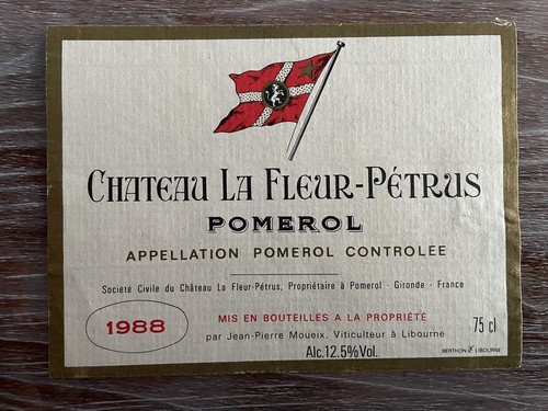 étiquette château fleur - Étiquette,