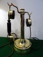ANCIEN TELEPHONE ANTIQUE VINTAGE OLD PHONE DECO ALTES ANTIK TELEFONO BURGUNDER