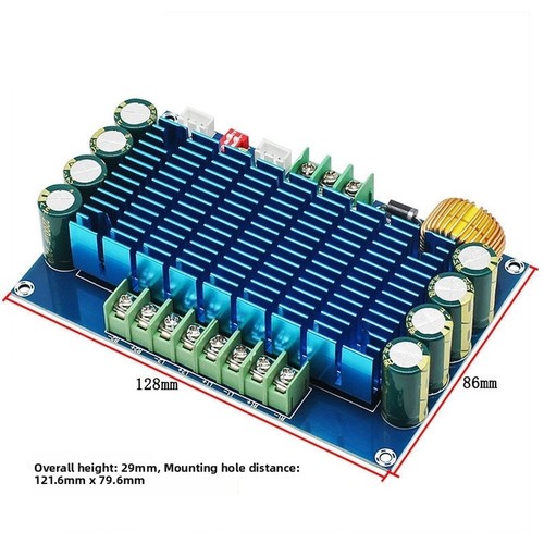 Tda7850 ampli voiture 50w par - voiture,