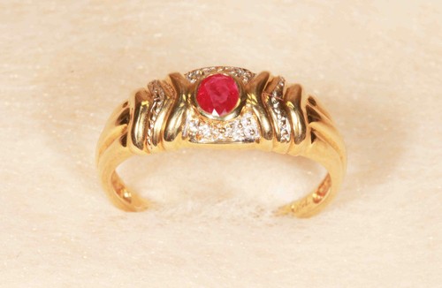 Bague jaune 750 18 ct - jaune,