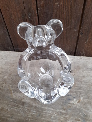 Vide poche ours cristal vannes - ours,
