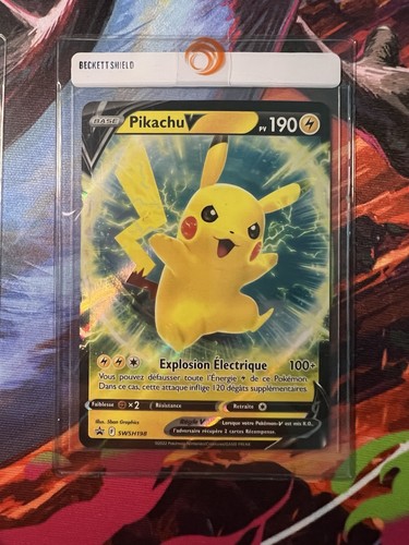 Pikachu swsh198 promo épée - v,