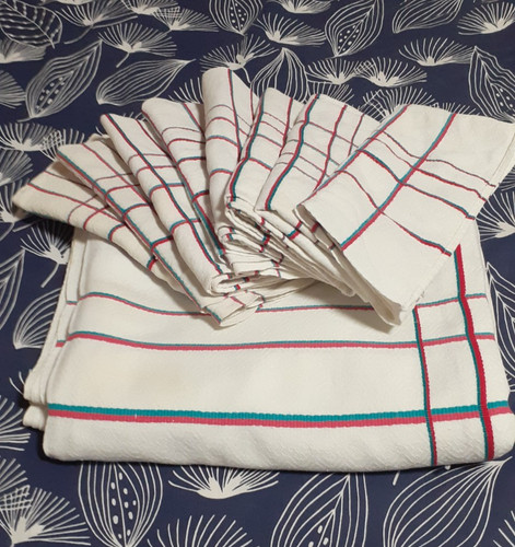 Lot nappe 8 serviettes - lot, de