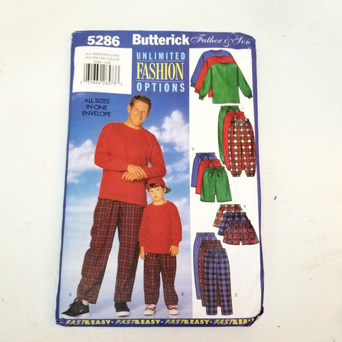 Butterick 5286 mens boys - 5286,