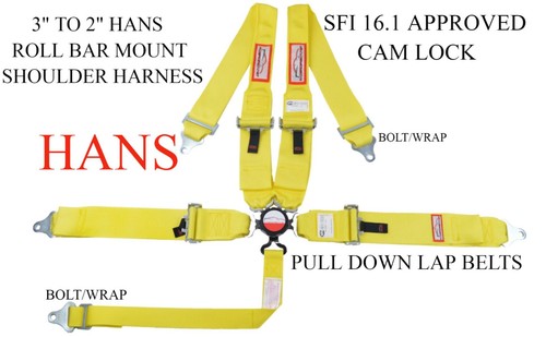 Cam lock racing harness - cam,