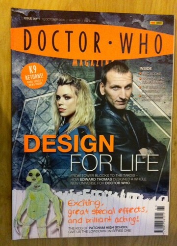 Doctor who magazine issue 361 - who,