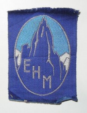 INSIGNE  TISSU ECOLE DE HAUTE