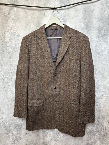 Veste carreaux harris tweed - veste,