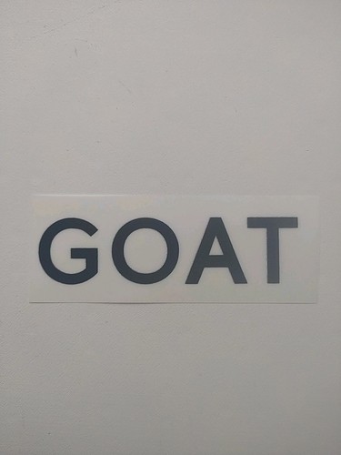 Patch goat bleu foncé - bleu,