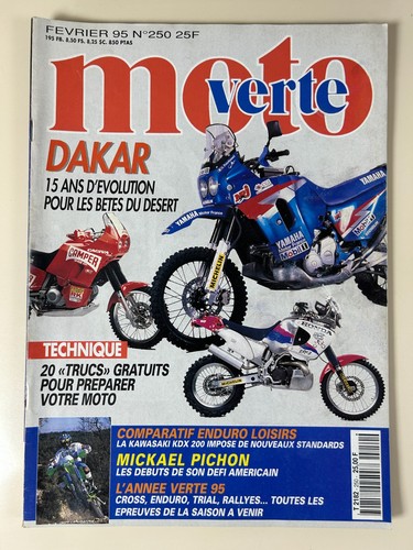 Moto verte 250 dakar - moto,