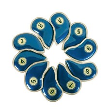 10 Pcs Golf Fer Tête Couvre
