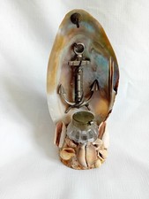 Bel encrier coquillages souvenir de marin