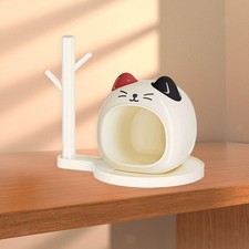 Plateau à clés, figurine de