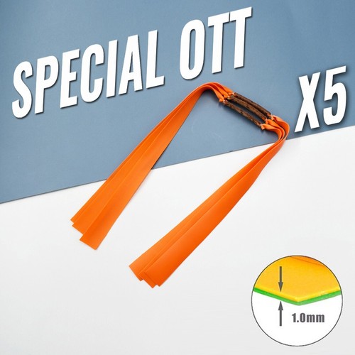 Bande elastique orange lance - elastique,