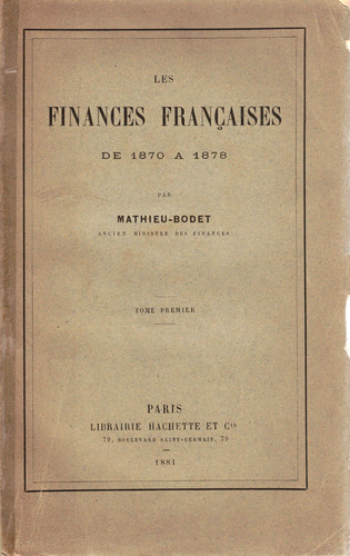 Les finances françaises - les,