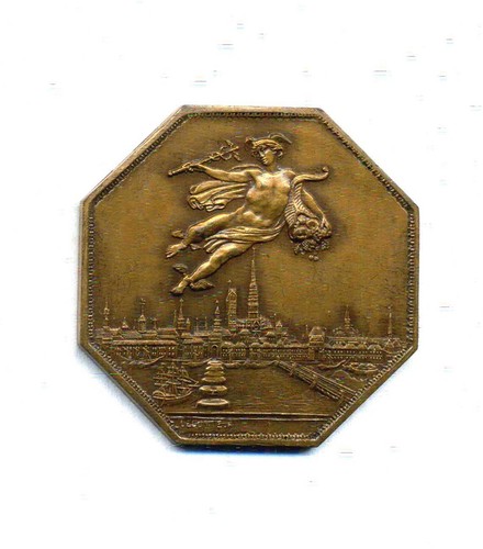 Médaille jeton en - médaille,