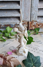 Ancienne statue porcelaine - ancienne, en
