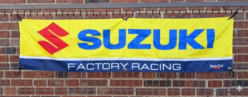 Banderole drapeau suzuki neuf - banderole,