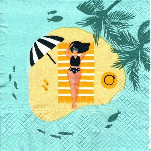 Serviettes papier femme - serviettes,