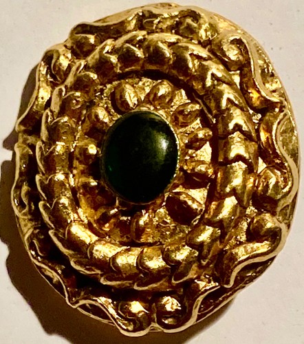 Bouton bronze doré line - bouton,