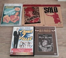 * JOLI LOT DE 5 DVD FILM FRANÇAIS ( CINEMA CLASSIQUE - ANCIEN) MOCKY JEAN MARAIS