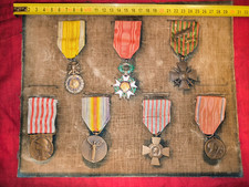 cadre 7 médailles légion