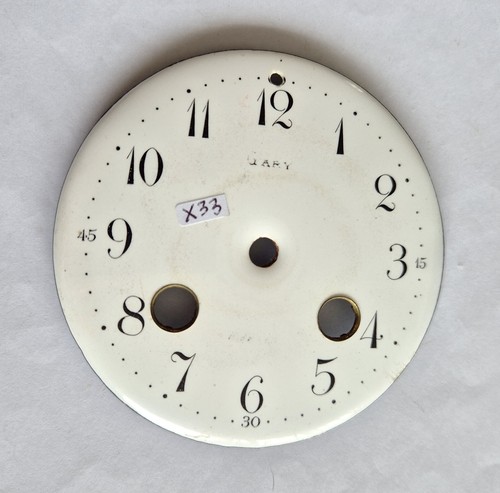 Cadran émaillé pendule - (x33),