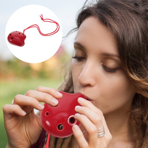 Pcs ocarina céramique à - céramique,